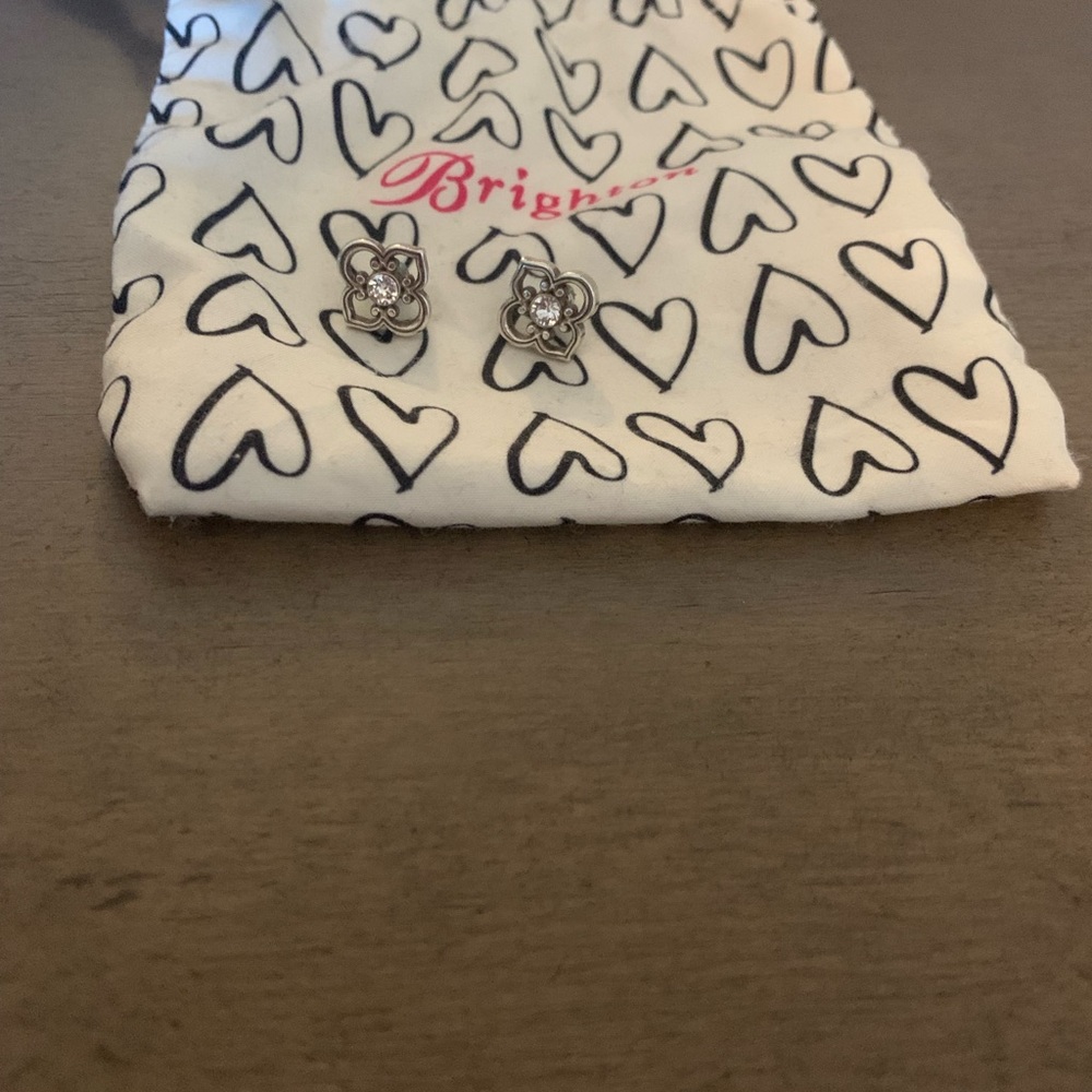 Brighton stud earrings with case